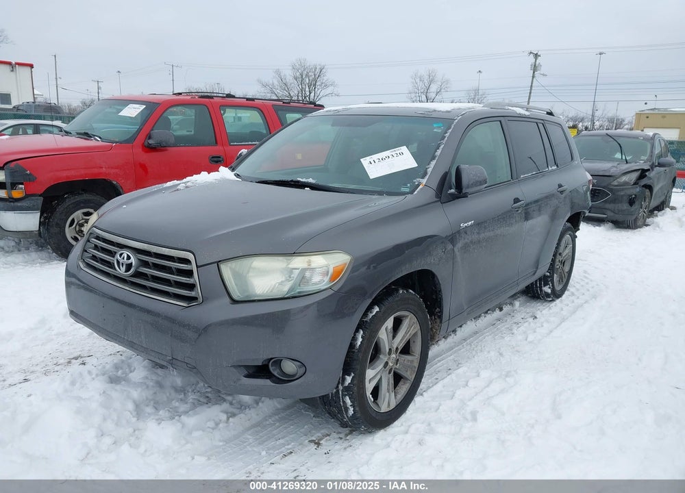 2008 TOYOTA HIGHLANDER SPORT VIN: JTEES43A382073810