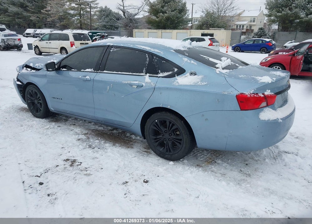 2015 CHEVROLET IMPALA VIN: 1G1125S30FU125643