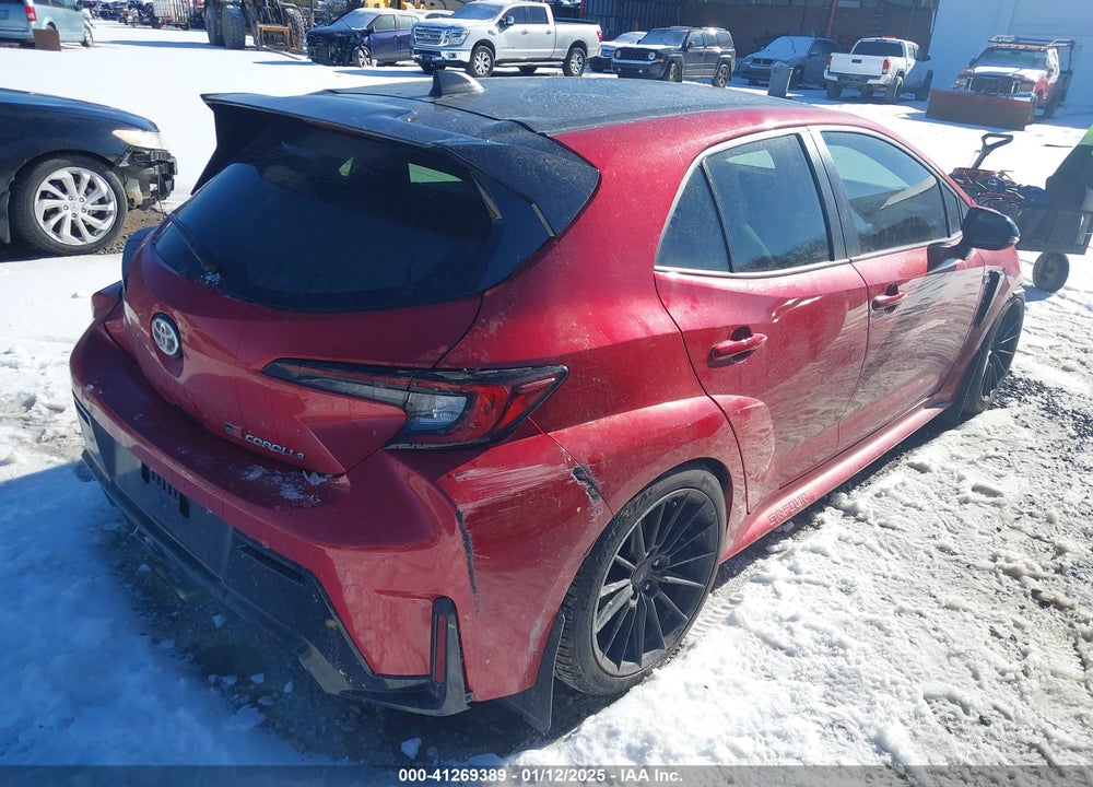 2023 TOYOTA GR COROLLA CIRCUIT EDITION VIN: JTNABAAE2PA004906