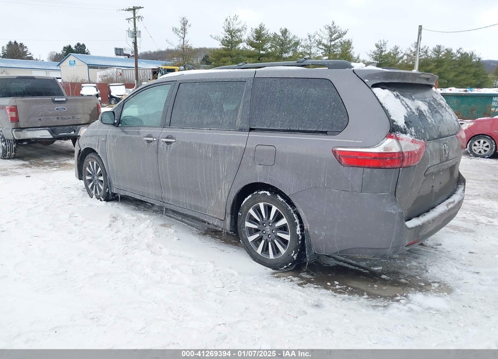 2019 TOYOTA SIENNA LE 7 PASSENGER VIN: 5TDJZ3DC3KS223214