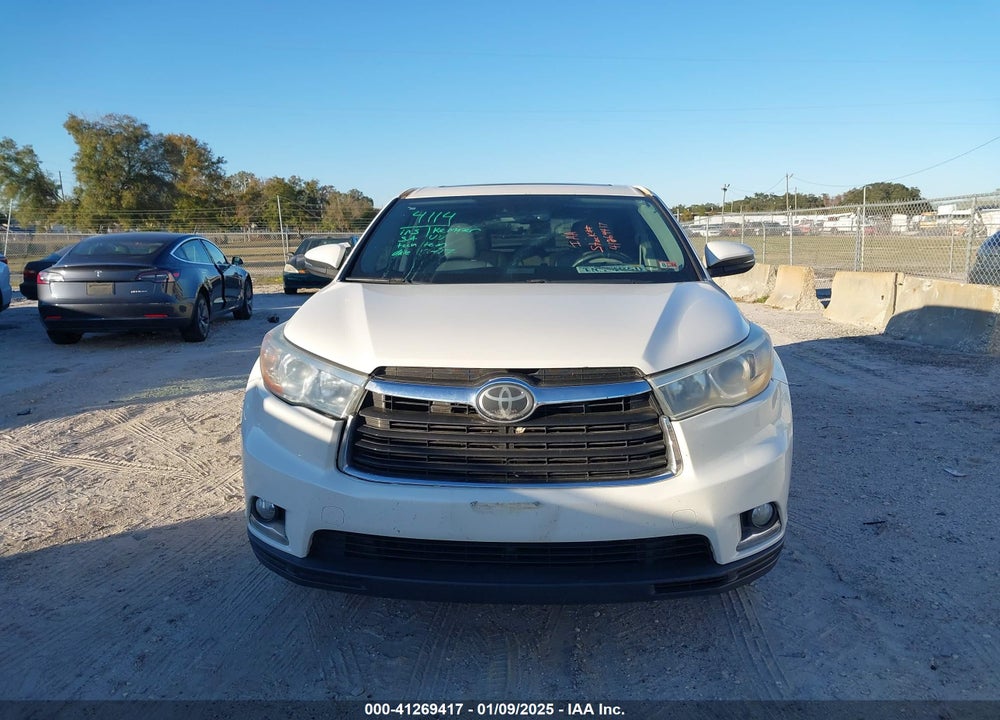 2014 TOYOTA HIGHLANDER VIN: 5TDYKRFH8ES015512