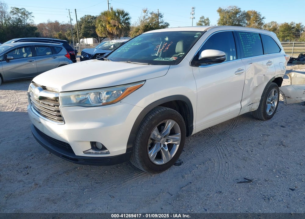 2014 TOYOTA HIGHLANDER VIN: 5TDYKRFH8ES015512