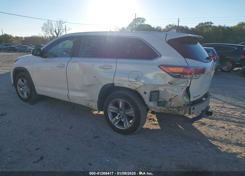 2014 TOYOTA HIGHLANDER VIN: 5TDYKRFH8ES015512
