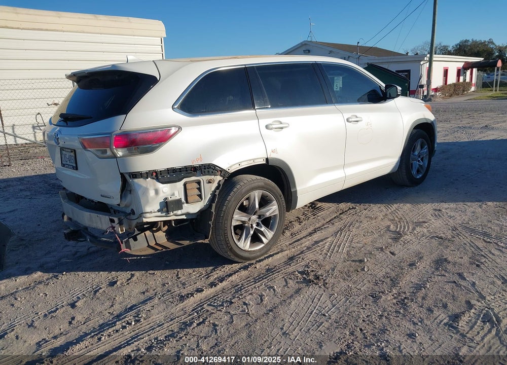 2014 TOYOTA HIGHLANDER VIN: 5TDYKRFH8ES015512