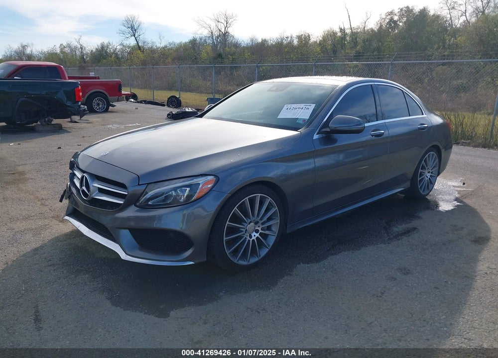 2017 MERCEDES-BENZ C 300 LUXURY/SPORT VIN: WDDWF4JB3HR244237