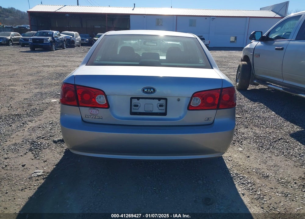 2008 KIA OPTIMA EX VIN: KNAGE123485256392