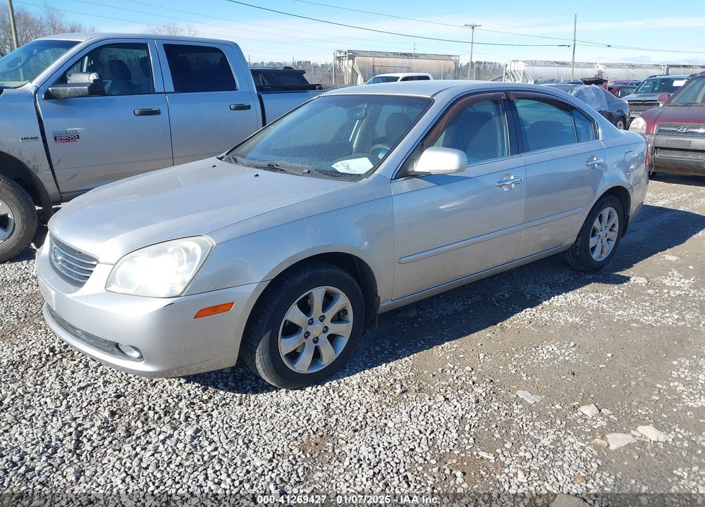 2008 KIA OPTIMA EX VIN: KNAGE123485256392