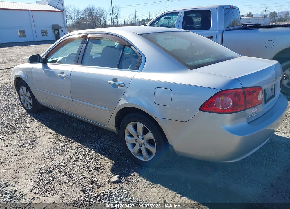 2008 KIA OPTIMA EX VIN: KNAGE123485256392