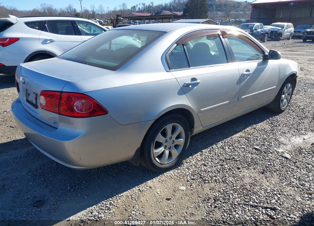 2008 KIA OPTIMA EX VIN: KNAGE123485256392