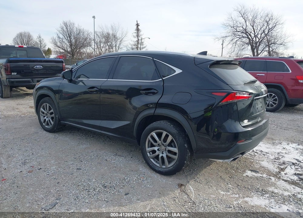 2016 LEXUS NX 200T VIN: JTJBARBZ6G2072547