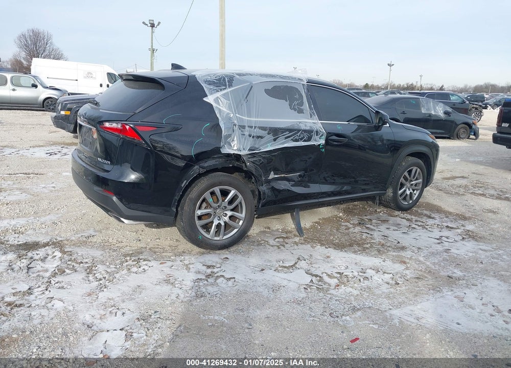 2016 LEXUS NX 200T VIN: JTJBARBZ6G2072547