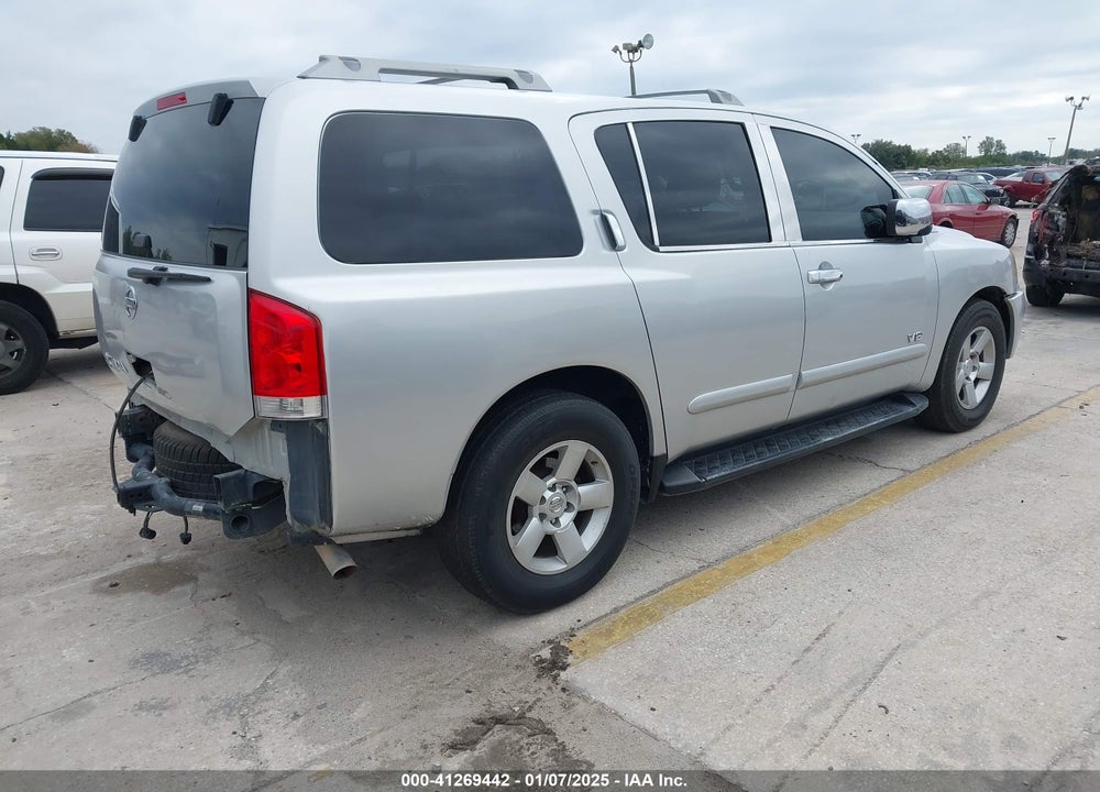 2005 NISSAN ARMADA SE VIN: 5N1AA08A05N727532