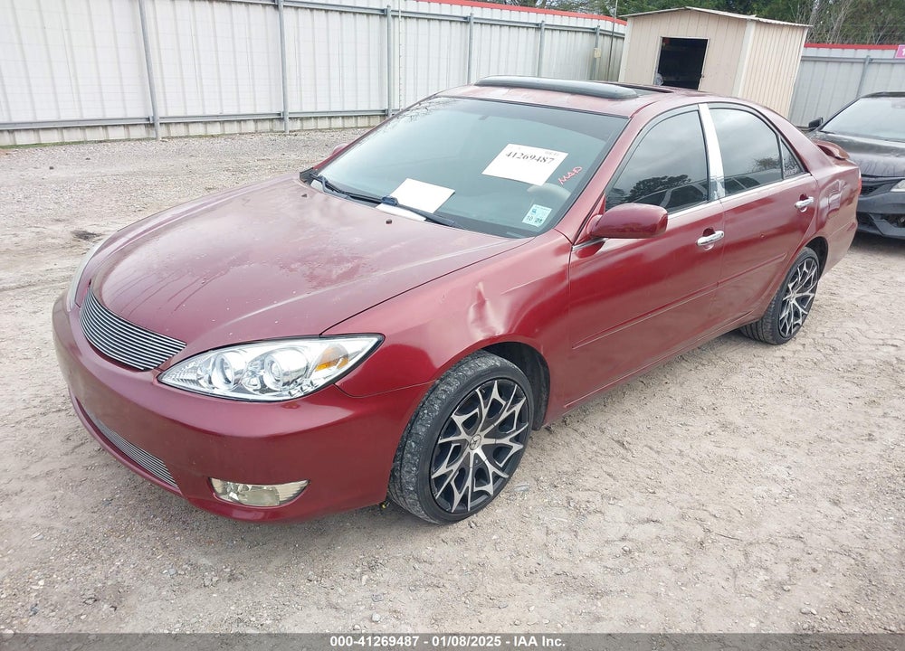 2005 TOYOTA CAMRY SE VIN: 4T1BE32K75U055311
