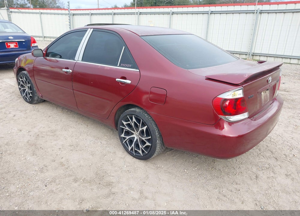 2005 TOYOTA CAMRY SE VIN: 4T1BE32K75U055311