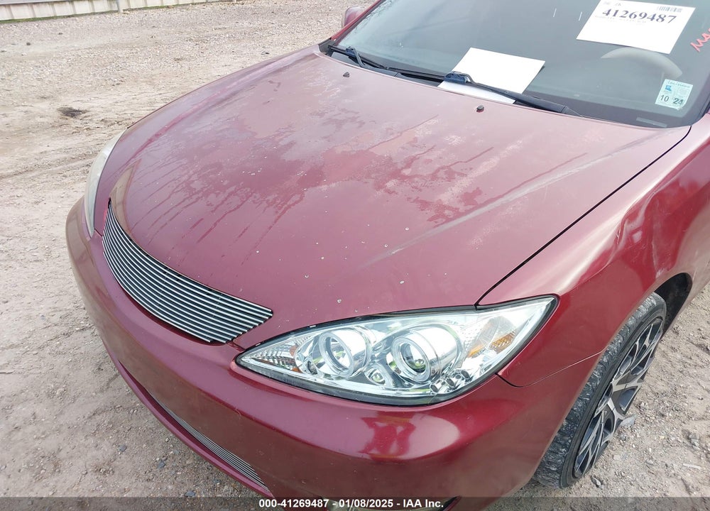 2005 TOYOTA CAMRY SE VIN: 4T1BE32K75U055311