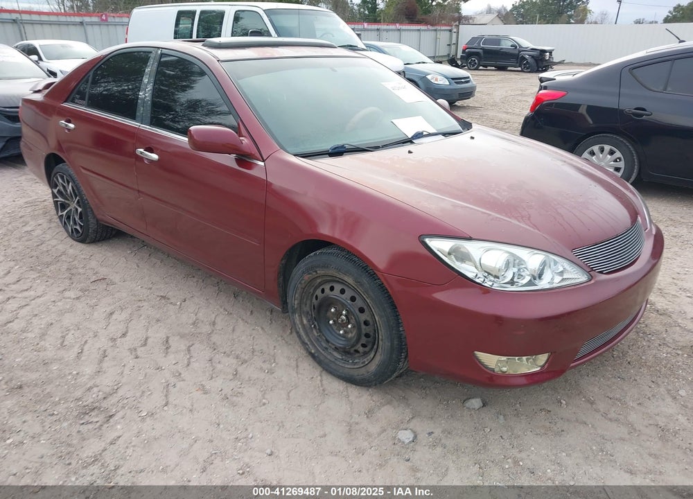 2005 TOYOTA CAMRY SE VIN: 4T1BE32K75U055311