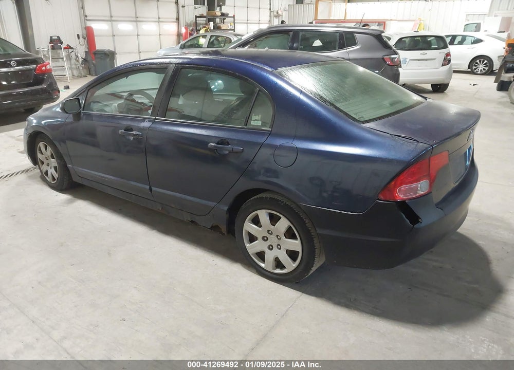 2007 HONDA CIVIC VIN: 1HGFA16517L052358