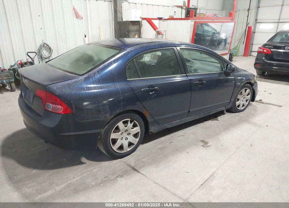 2007 HONDA CIVIC VIN: 1HGFA16517L052358