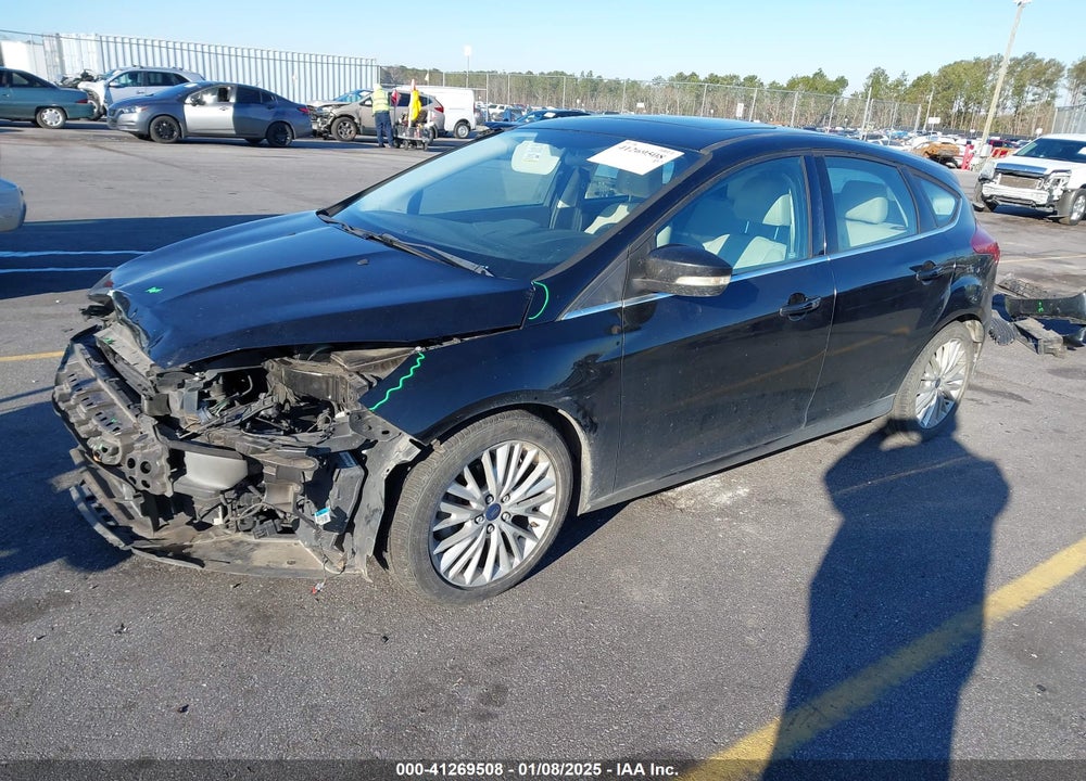2018 FORD FOCUS TITANIUM VIN: 1FADP3N28JL293970
