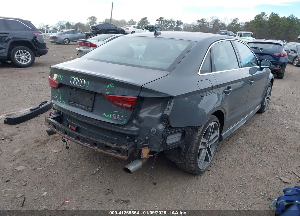 2017 AUDI A3 2.0T PREMIUM VIN: WAUJ8GFF7H1041911