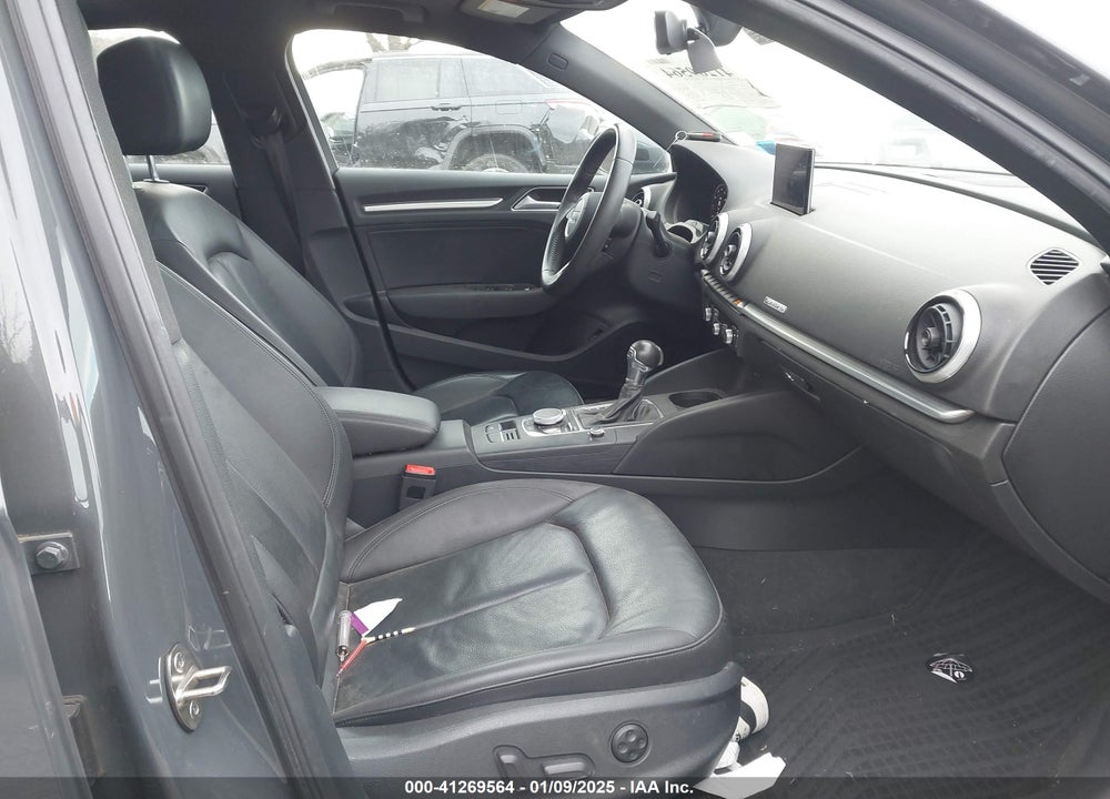2017 AUDI A3 2.0T PREMIUM VIN: WAUJ8GFF7H1041911