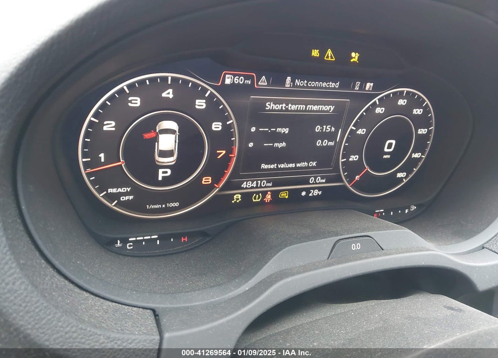 2017 AUDI A3 2.0T PREMIUM VIN: WAUJ8GFF7H1041911