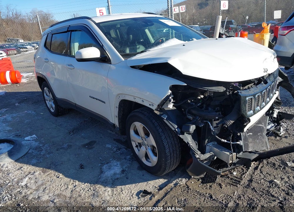 2018 JEEP COMPASS LATITUDE 4X4 VIN: 3C4NJDBB7JT336385