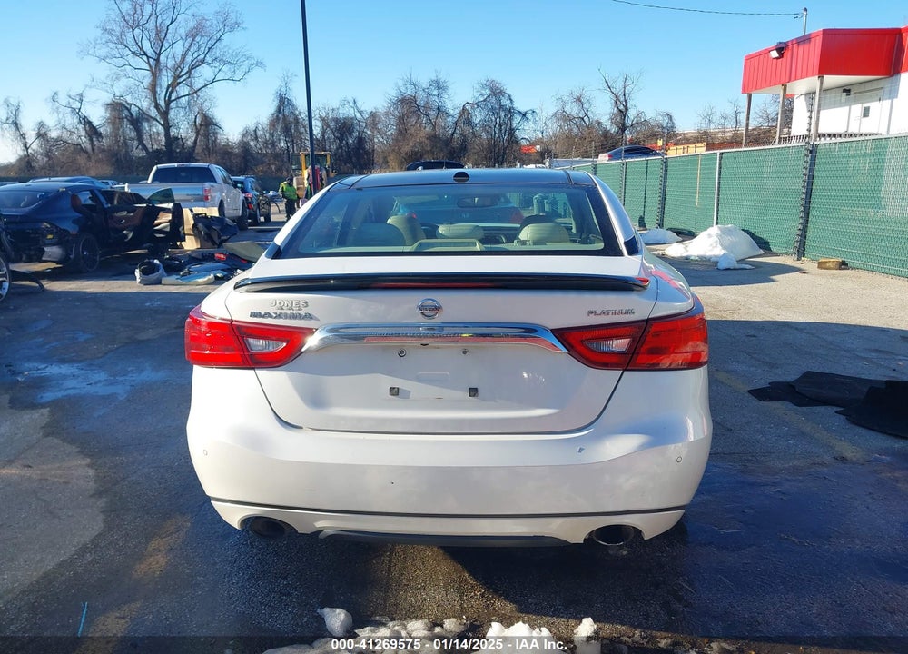 2016 NISSAN MAXIMA VIN: 1N4AA6AP2GC401550