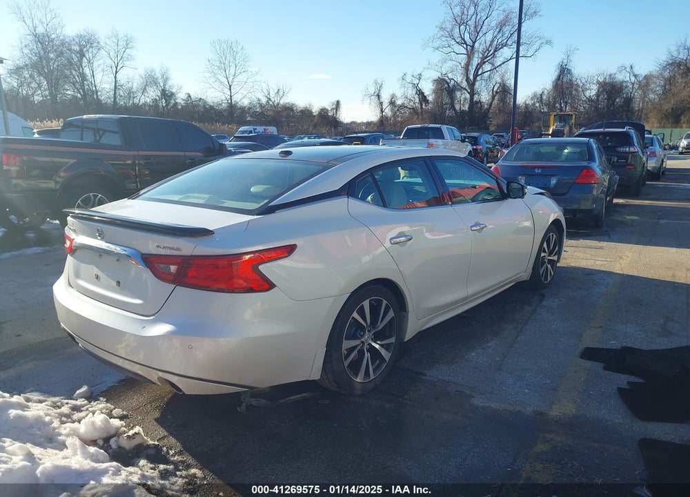 2016 NISSAN MAXIMA VIN: 1N4AA6AP2GC401550