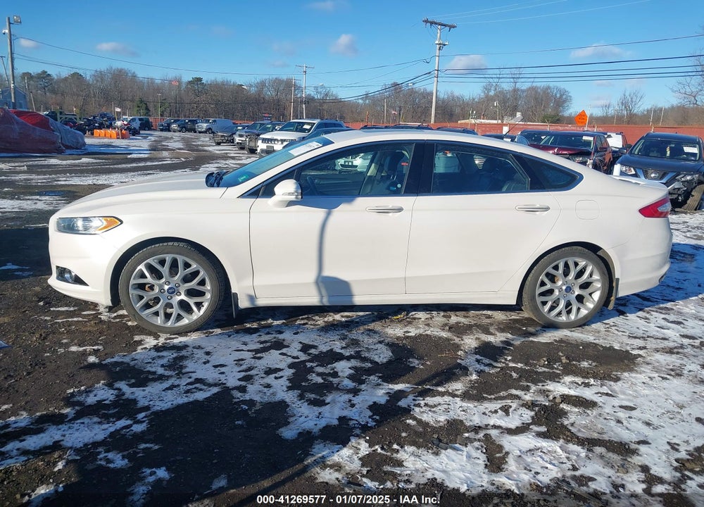 2013 FORD FUSION TITANIUM VIN: 3FA6P0D9XDR352724
