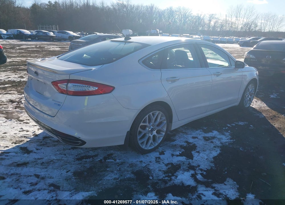 2013 FORD FUSION TITANIUM VIN: 3FA6P0D9XDR352724