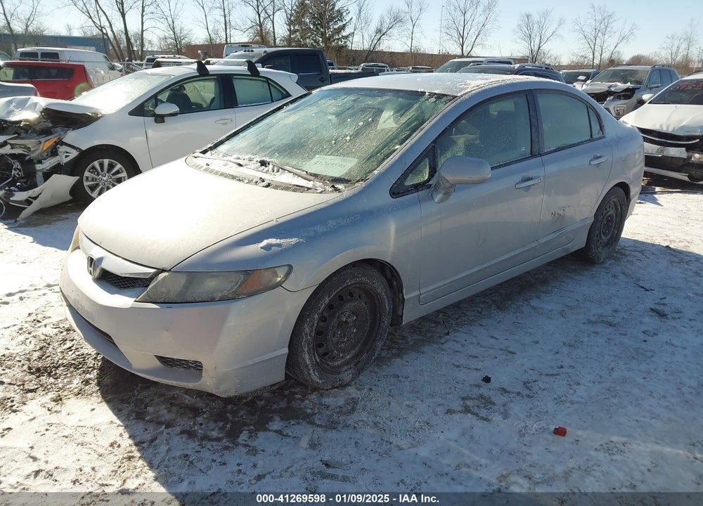 2010 HONDA CIVIC VIN: 2HGFA1F56AH524414