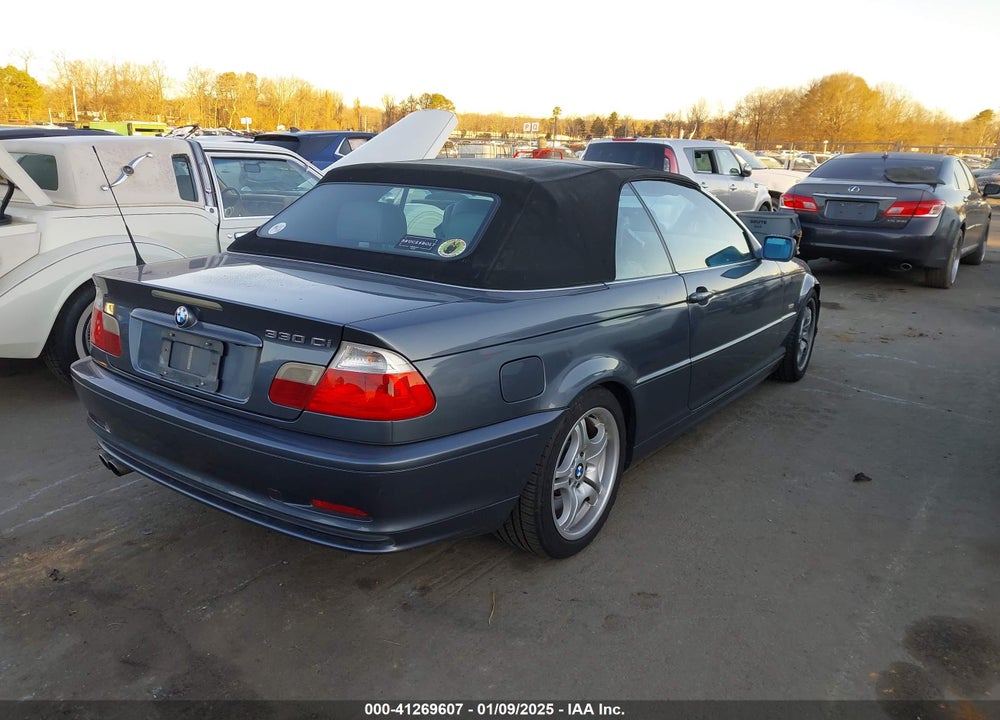 2002 BMW 330CI VIN: WBABS53422JU95648