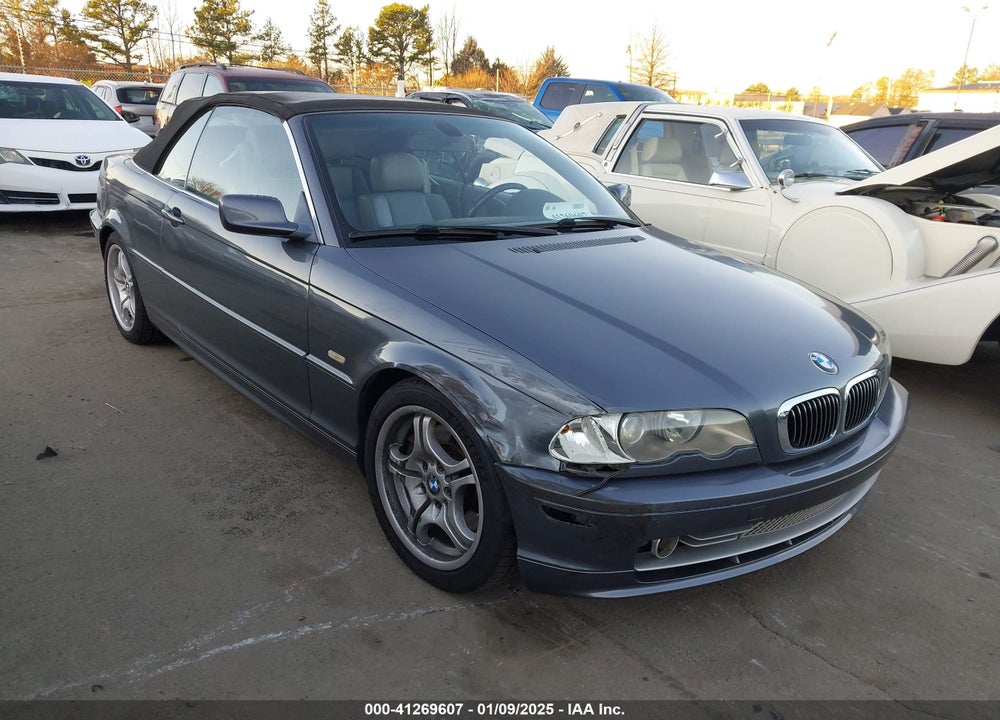 2002 BMW 330CI VIN: WBABS53422JU95648
