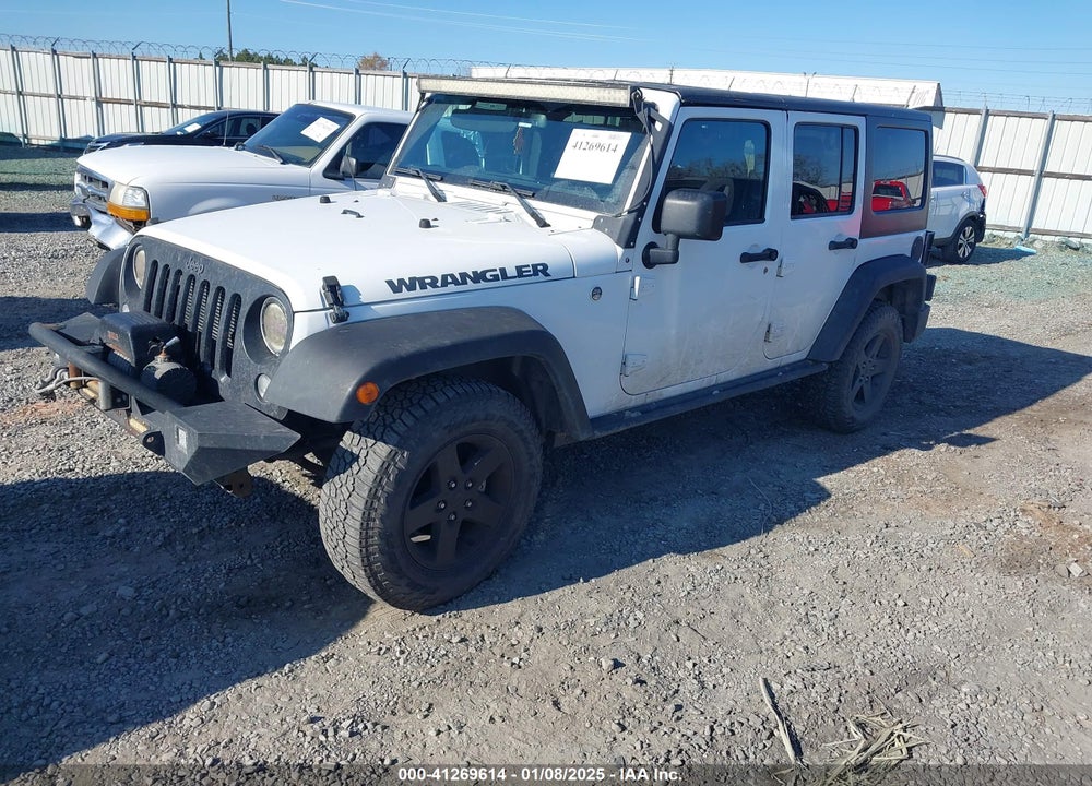 2016 JEEP WRANGLER UNLIMITED BLACK BEAR VIN: 1C4BJWDG8GL111016