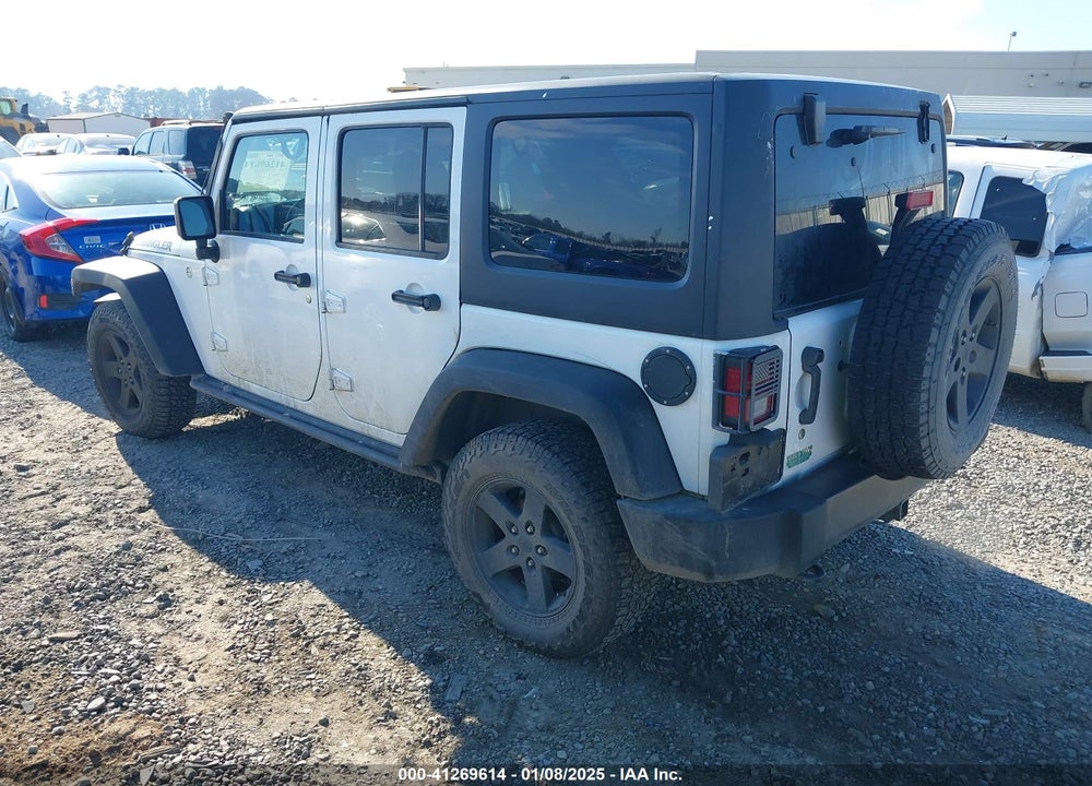 2016 JEEP WRANGLER UNLIMITED BLACK BEAR VIN: 1C4BJWDG8GL111016
