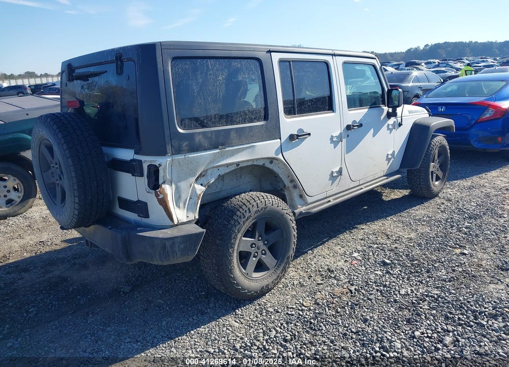 2016 JEEP WRANGLER UNLIMITED BLACK BEAR VIN: 1C4BJWDG8GL111016
