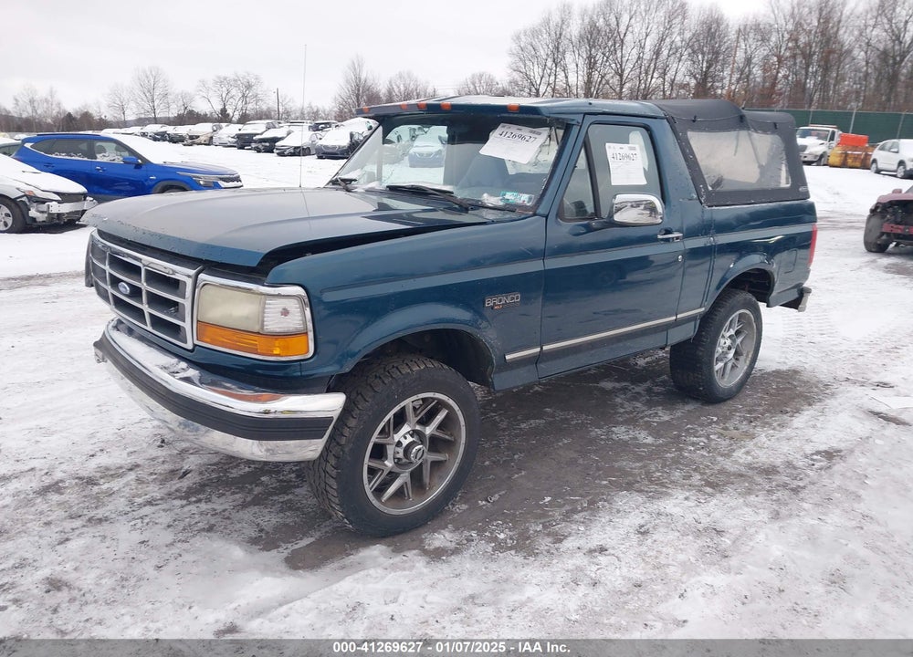 1995 FORD BRONCO U100 VIN: 1FMEU15H2SLA61295