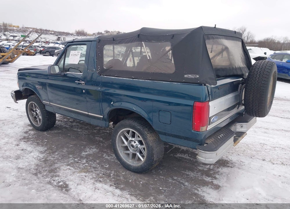 1995 FORD BRONCO U100 VIN: 1FMEU15H2SLA61295