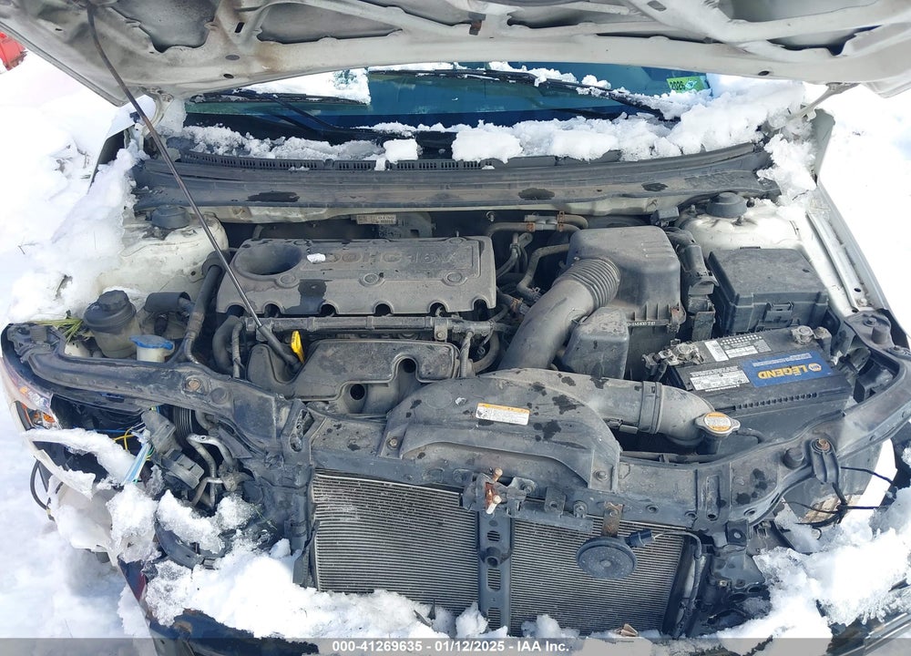 2011 KIA FORTE VIN: KNAFT4A27B5434458