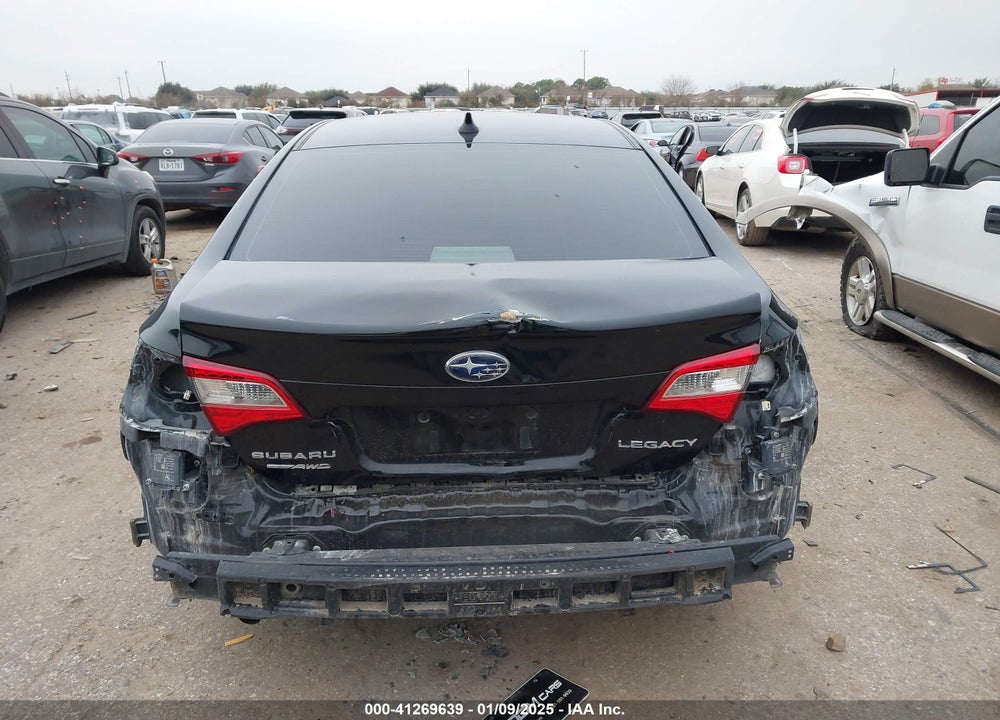 2018 SUBARU LEGACY VIN: 4S3BNAF68J3027085