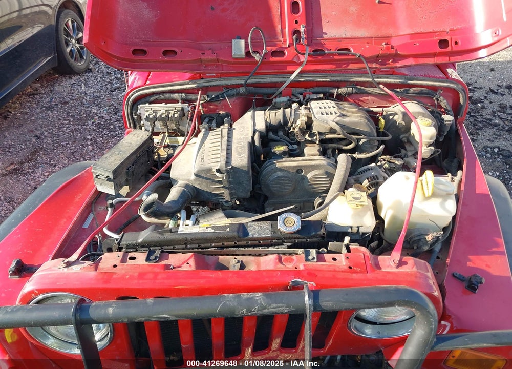 2004 JEEP WRANGLER SE VIN: 1J4FA29194P754763