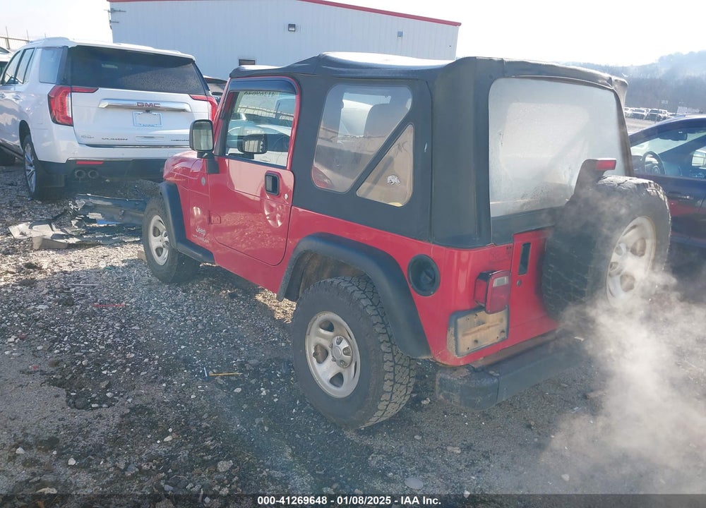 2004 JEEP WRANGLER SE VIN: 1J4FA29194P754763