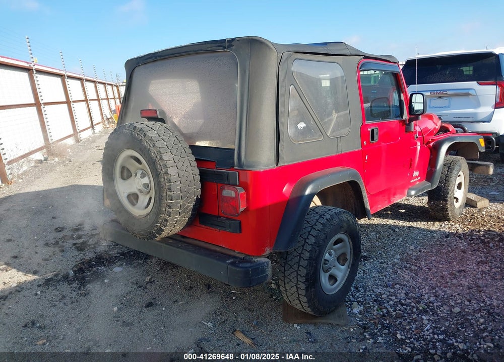 2004 JEEP WRANGLER SE VIN: 1J4FA29194P754763