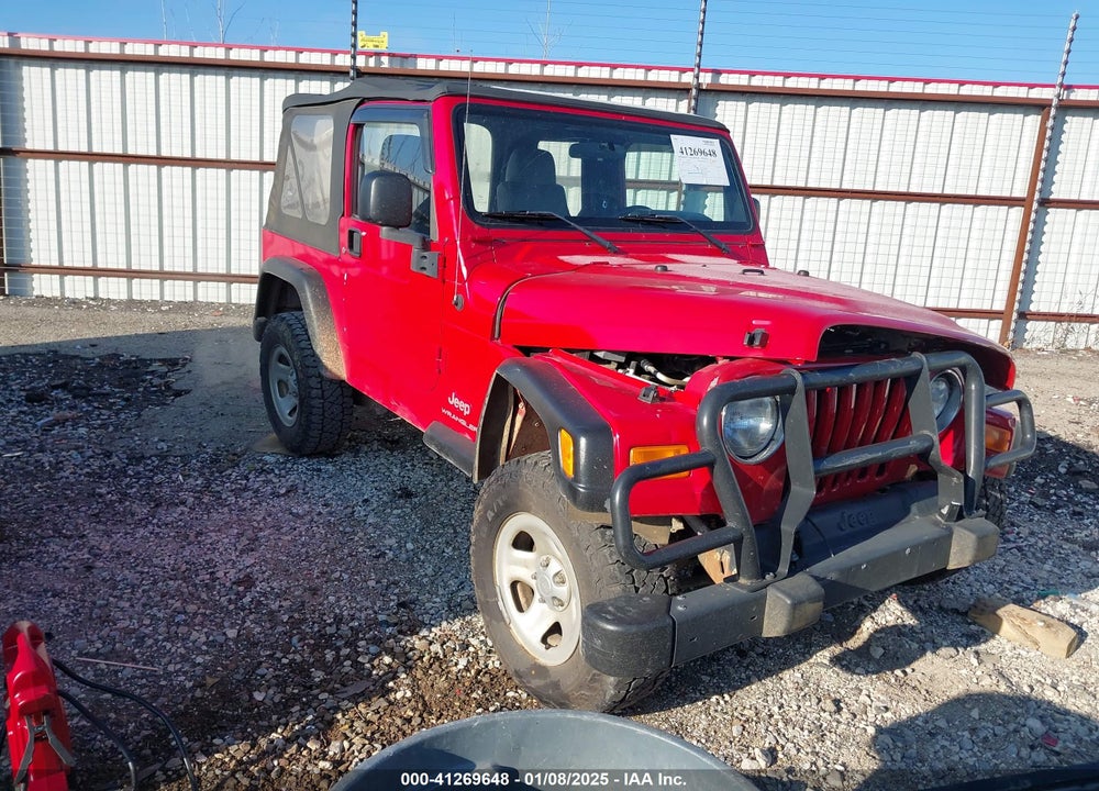 2004 JEEP WRANGLER SE VIN: 1J4FA29194P754763