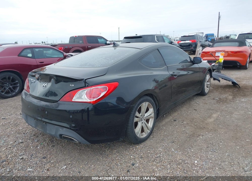2012 HYUNDAI GENESIS COUPE VIN: KMHHU6KH3CU066399