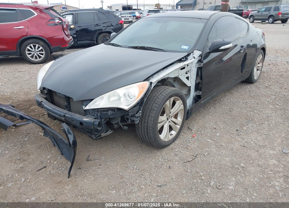 2012 HYUNDAI GENESIS COUPE VIN: KMHHU6KH3CU066399