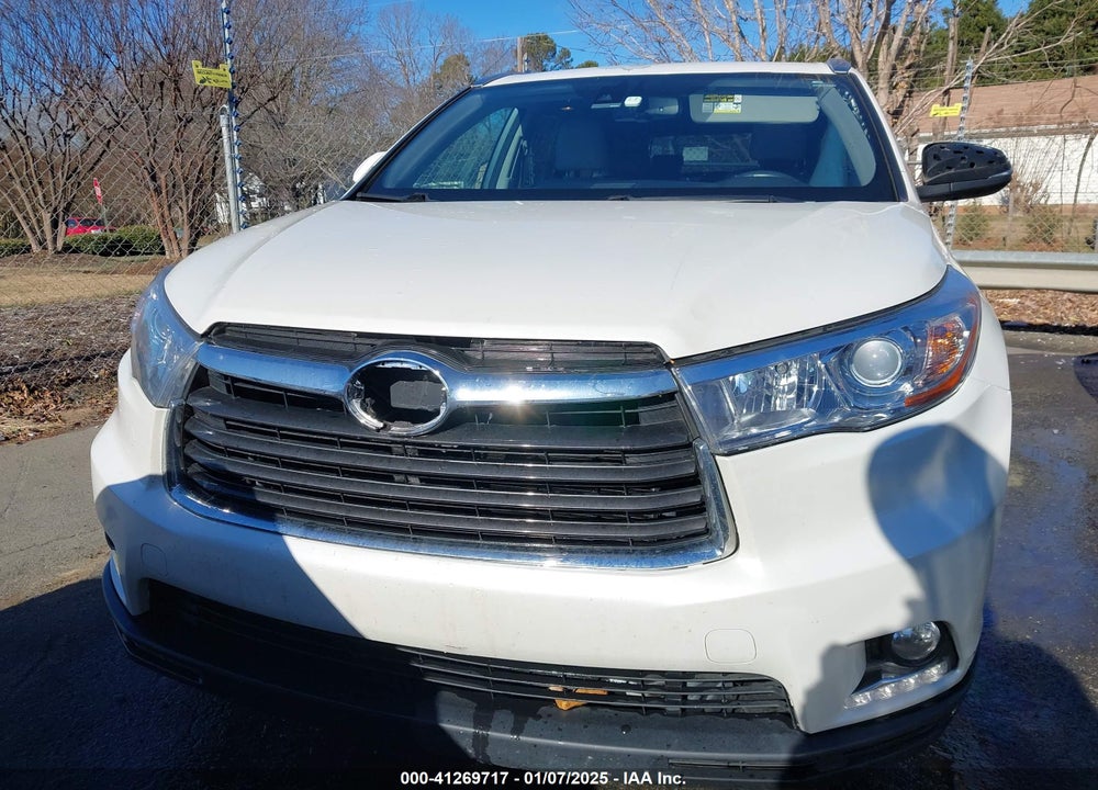 2015 TOYOTA HIGHLANDER LIMITED V6 VIN: 5TDYKRFHXFS085059