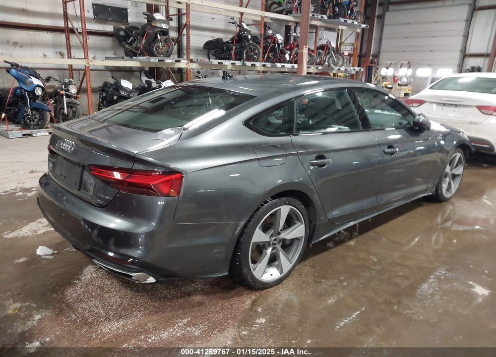 2021 AUDI A5 SPORTBACK PREMIUM PLUS 45 TFSI QUATTRO S TRONIC VIN: WAUFACF54MA049369