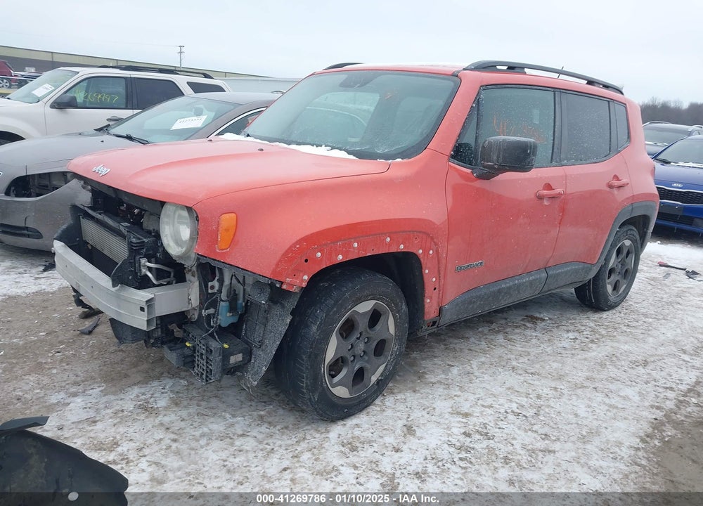 2017 JEEP RENEGADE SPORT FWD VIN: ZACCJAAB4HPE53303